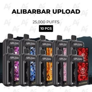 10 Pack Alibarbar Upload Mixed Flavours 25000 Puffs
