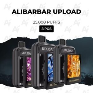 3 Pack Alibarbar Upload Mixed Flavours 25000 Puffs