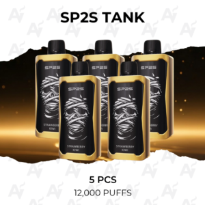 5 Pack SP2S Tank Mixed Flavours 12000 Puffs