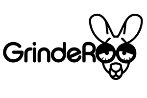 Grinderoo herb grinders logo