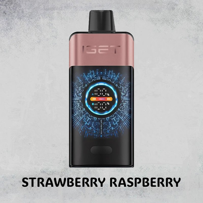 IGET One Strawberry Raspberry 12000 Puffs