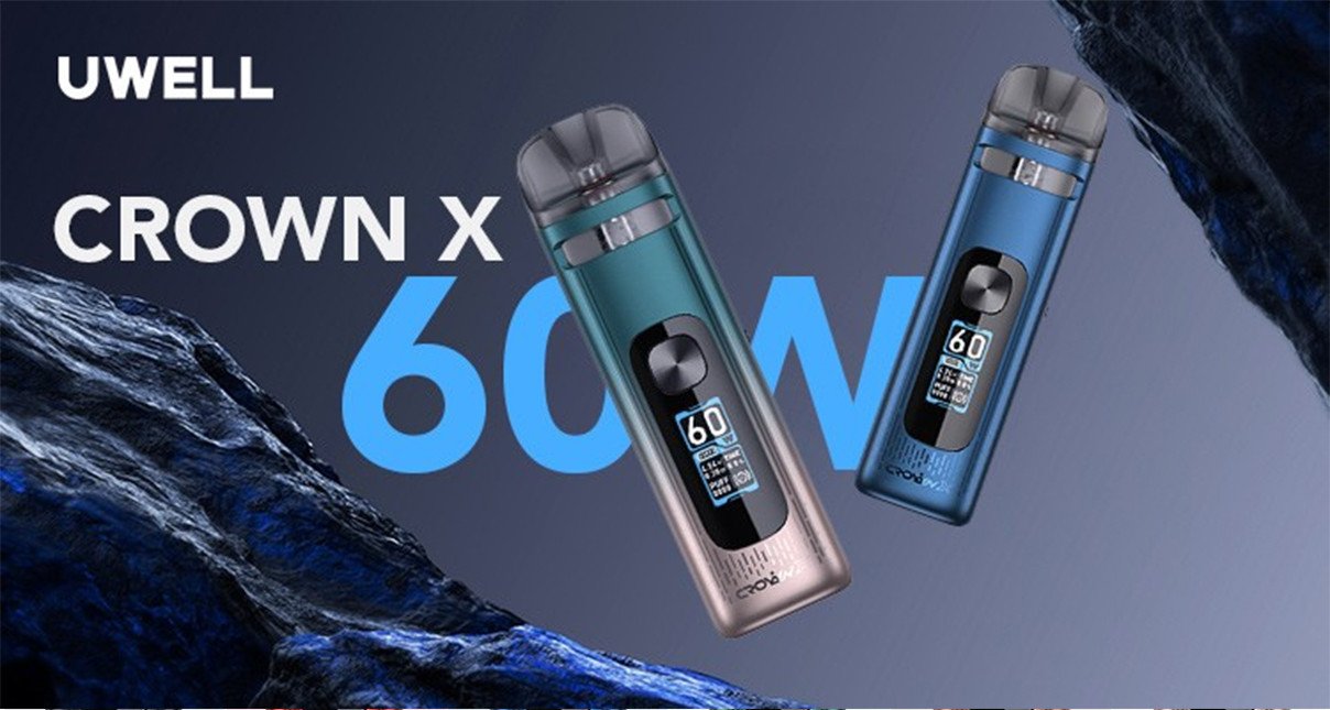 Uwell Crown X Kit Sale Uwell Crown X 60W pod kit