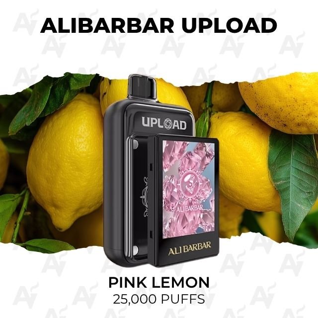 Alibarbar Upload Pink Lemon 25000 Puffs