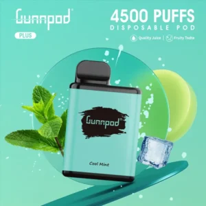 Gunnpod Plus Cool Mint 4500 Puffs
