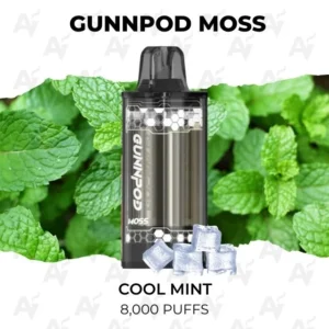 Gunnpod Moss Cool Mint 8000 Puffs