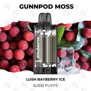Gunnpod Moss Lush Bayberry Ice 8000 Puffs