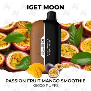 IGET Moon Passion Fruit Mango Smoothie 5000 Puffs