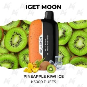 IGET Moon Pineapple Kiwi Ice 5000 Puffs