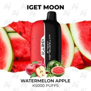 IGET Moon Watermelon Apple 5000 Puffs