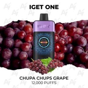 IGET One Chupa Chups Grape 12000 Puffs