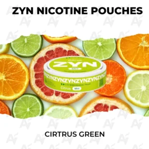 ZYN Cirtrus Green Nicotine Pouches