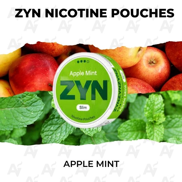 ZYN Apple Mint - Slim Strong Nicotine Pouches